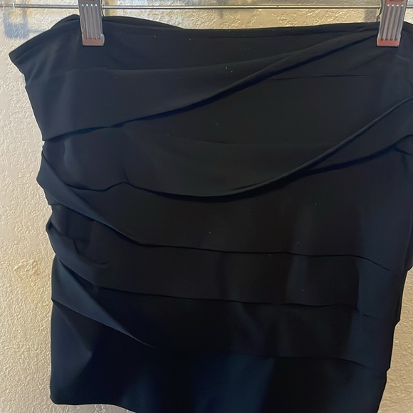 Black strapless top - Picture 4 of 5